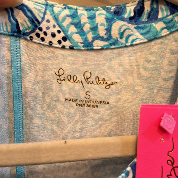 Lilly Pulitzer Sophiletta Short Sleeve Maxi Dress UPF 50+ - Picture 3 of 5